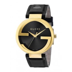 Gucci Men's YA133208 Interlocking GRAMMY Special Edition Black Watch