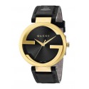 Gucci Men's YA133208 Interlocking GRAMMY Special Edition Black Watch