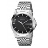 Gucci Men's YA126402 G-Timeless Medium Black Dial Stainless-Steel Watch