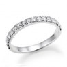 1/3 ct. Diamond Wedding Band 14k White Gold